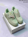Nike Air Force 1 '07 Low Sneakers in Green - product image from the listing.