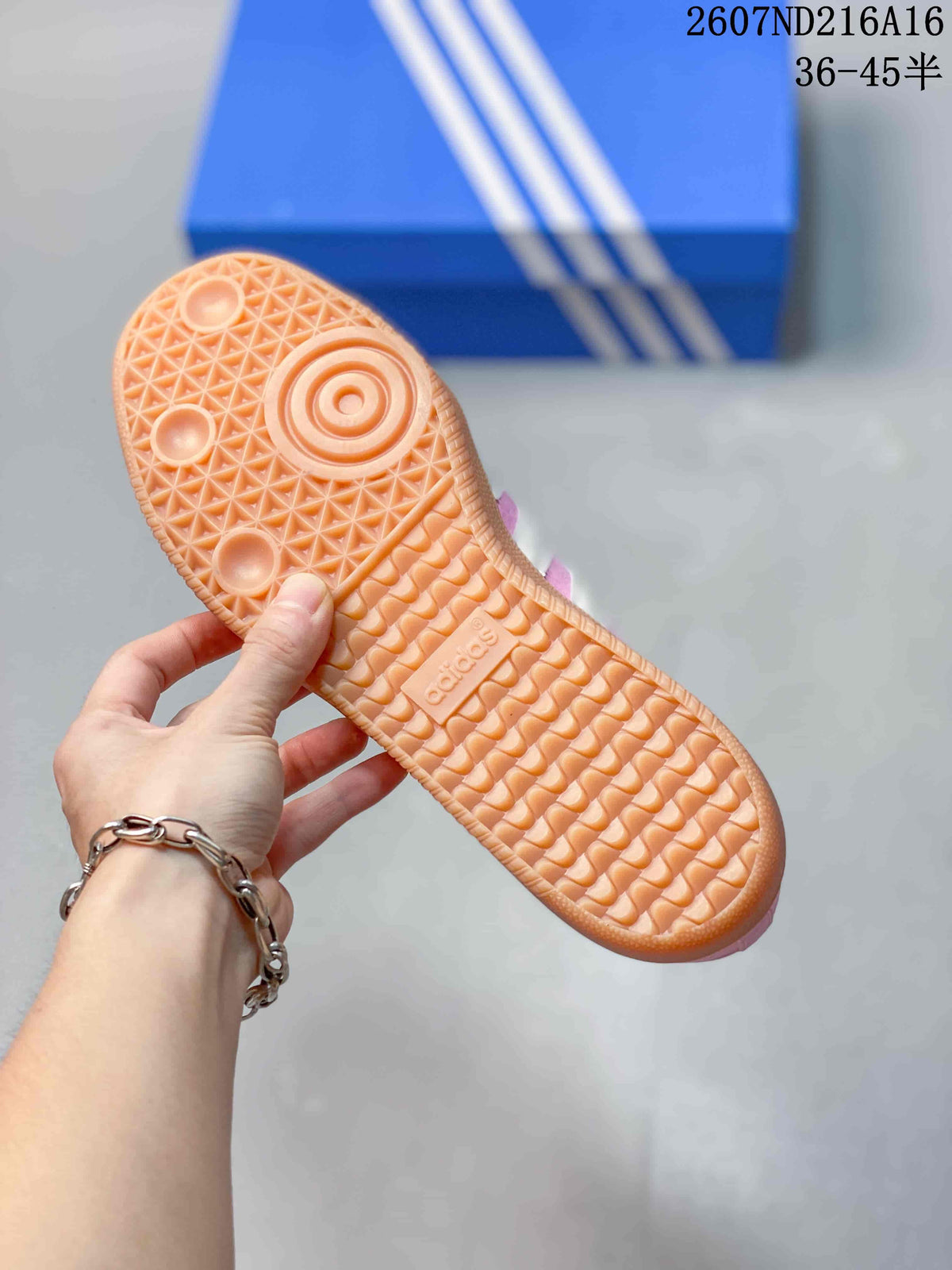 adidas Originals Samba OG Sneakers in Pink White Gum 2607ND216A16 - product image from the listing.