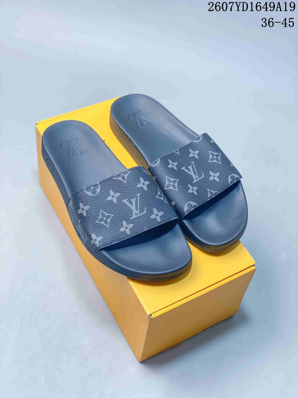 Monogram Platform Slide Sandals by Louis Vuitton - product image from the listing.