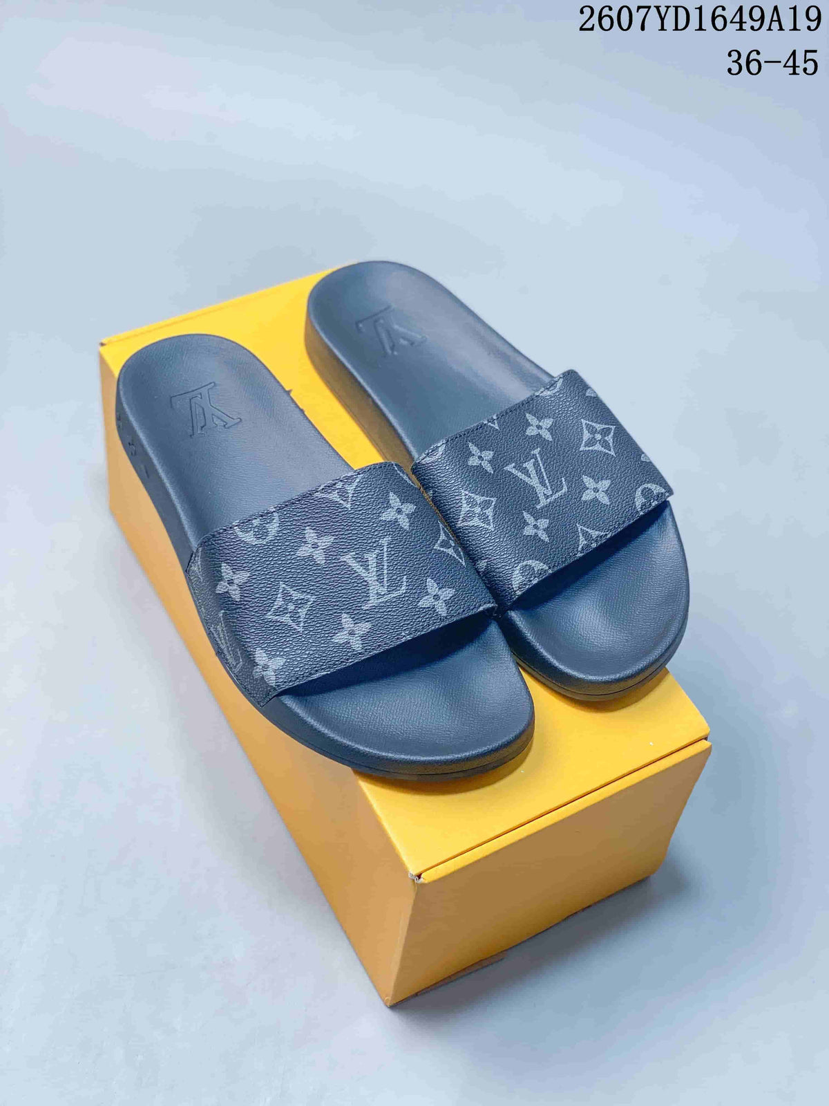 Monogram Platform Slide Sandals by Louis Vuitton - product image from the listing.