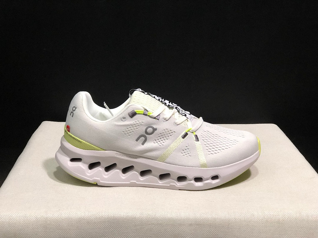 On Cloudsurfer Sneakers in Sand White - product image from the listing.