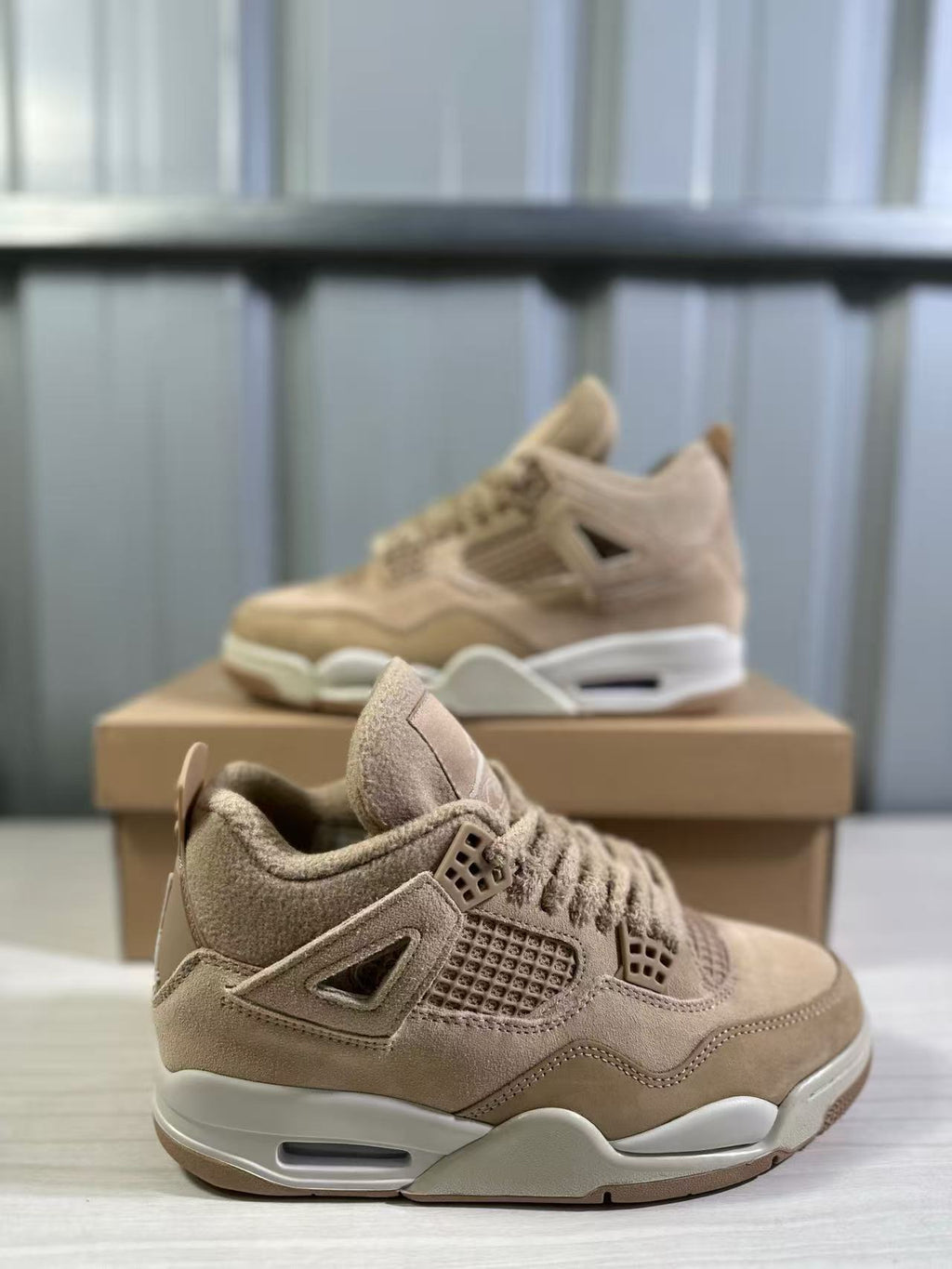 Air Jordan 4 Retro Desert Yellow HV0823-200 - product image from the listing.