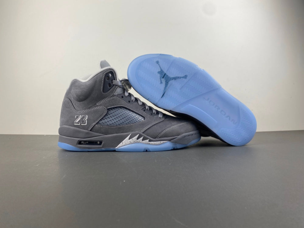 Air Jordan 5 Wolf Grey Sneakers HJ6779-001 - product image from the listing.