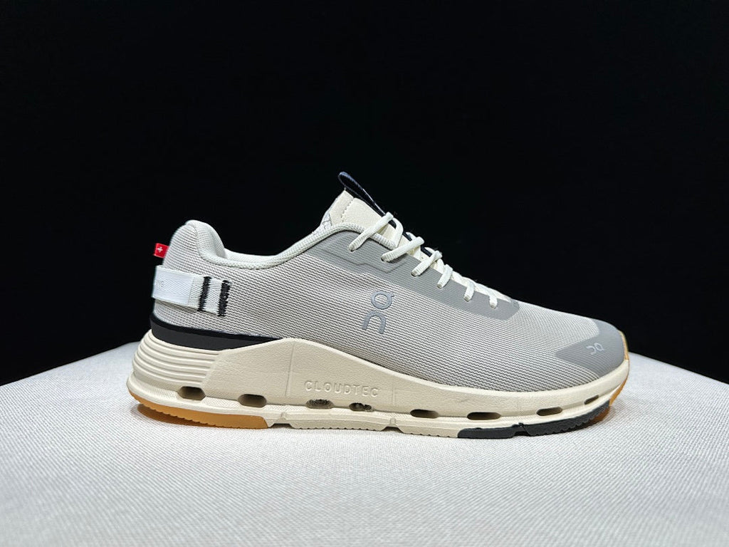 Gray and Gum On Cloudnova Form 2 Sneakers - product image from the listing.