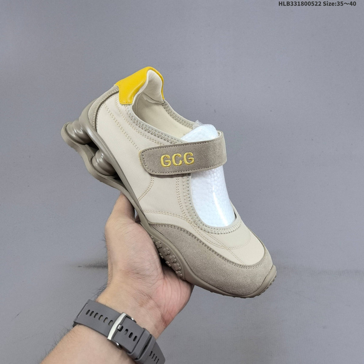 GG-CC G26U9213 Mary Jane Trainers with Sculpted Sole - product image from the listing.