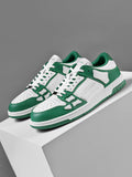 AIMIR Low-Top Sneakers in Green and White FS003-344 - product image from the listing.