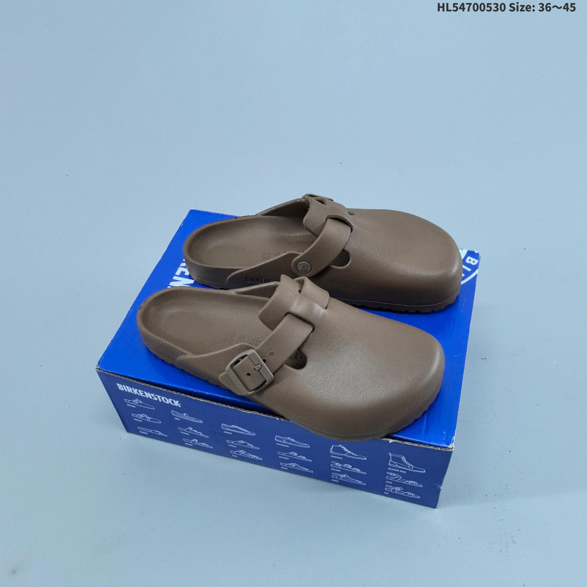 Boston Clog-Style Sandal with Adjustable Strap by Birkenstock - product image from the listing.