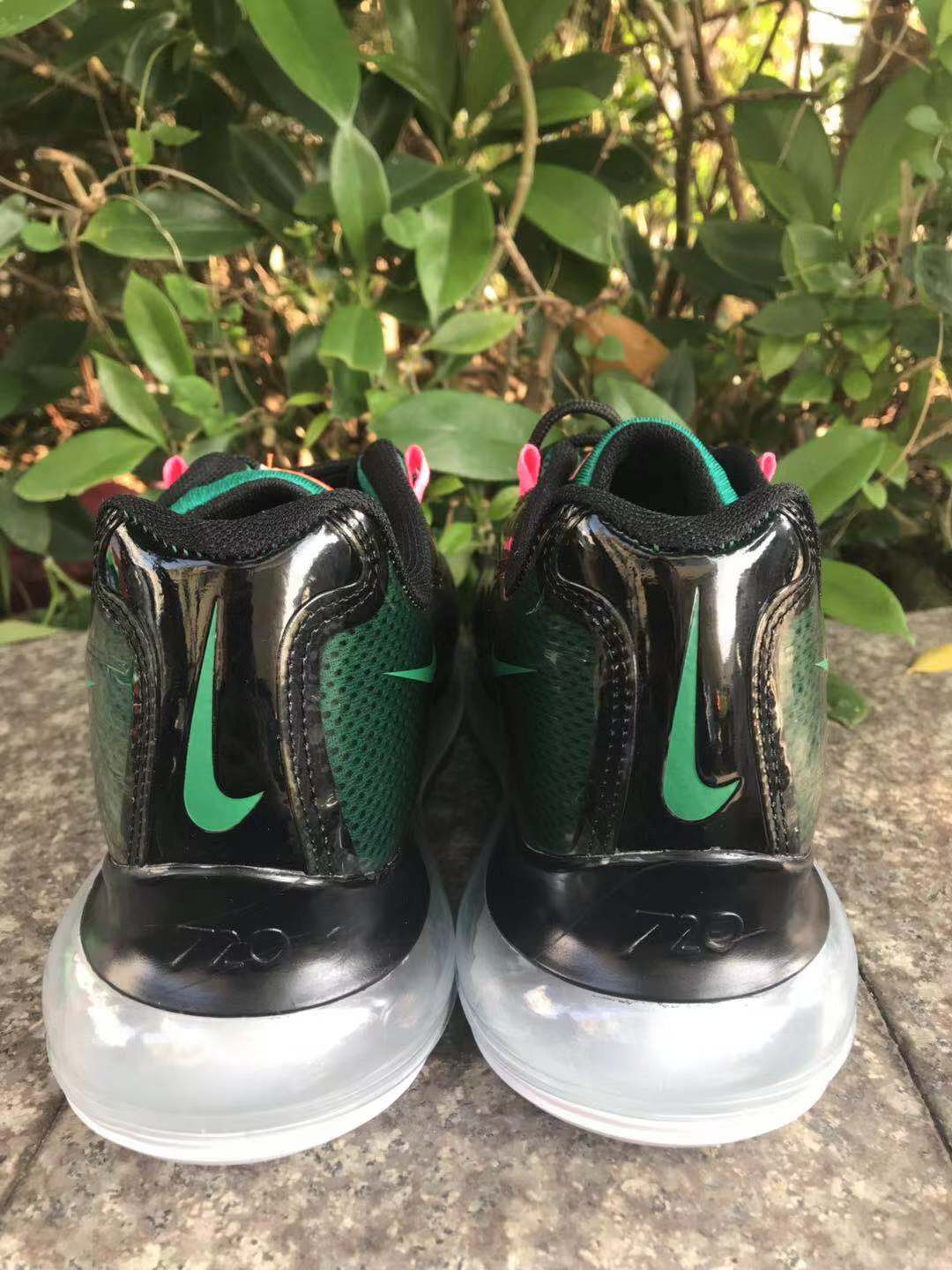 Nike Air Max 720 Sneakers in Green, in Black and Pink - product image from the listing.