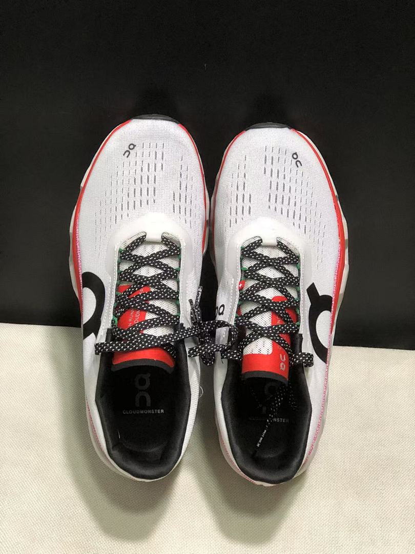 On Cloudmonster 2 PAF White Rose Sneakers for Running - product image from the listing.