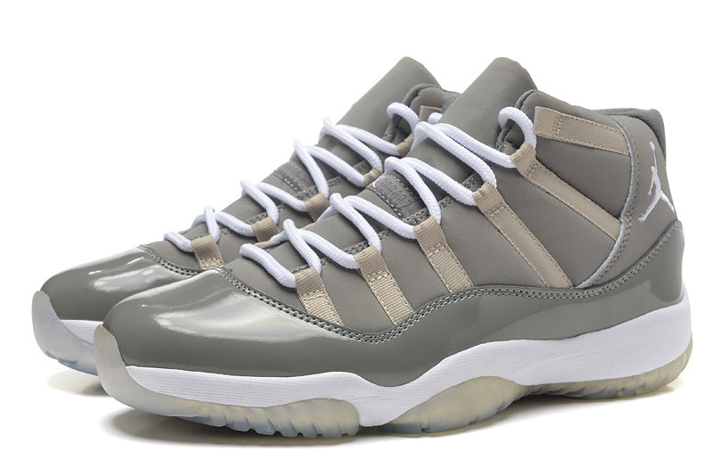 Air Jordan 11 Retro High-Top Basketball Shoes Grey - product image from the listing.
