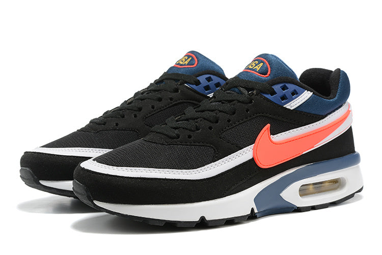 Nike Air Max BW Sneakers in Navy Black Coral - product image from the listing.