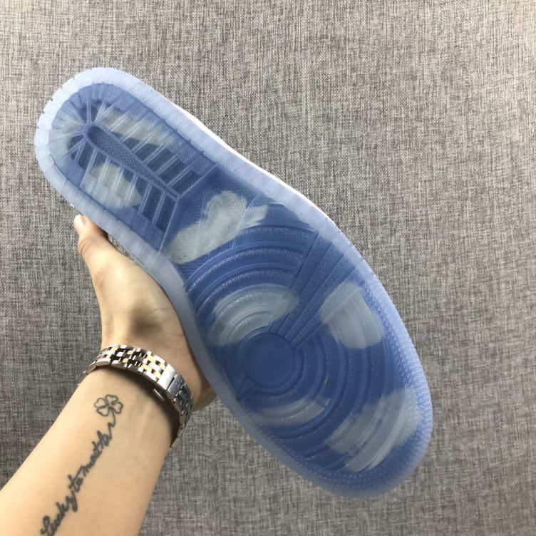 Sneakers Blue Cyan - Air Jordan 1 Mid BV7446-400 - product image from the listing.