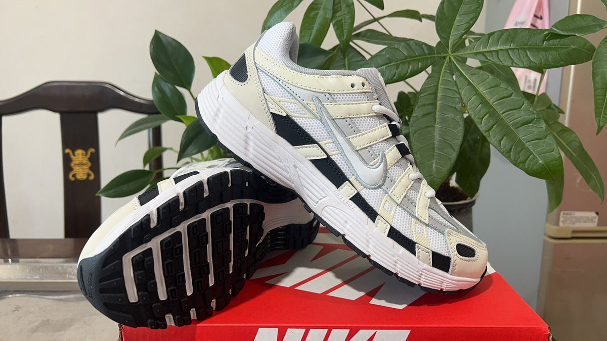 Nike P-6000 Sneakers in White Black CD6404-101 - product image from the listing.