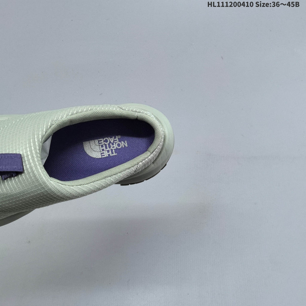 The North Face W Never Stop Mule Slip-On Shoes, Sage in Green - product image from the listing.