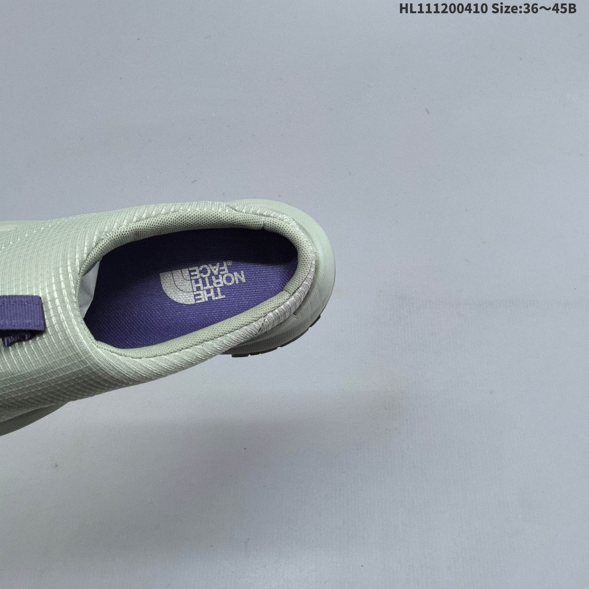 The North Face W Never Stop Mule Slip-On Shoes, Sage in Green - product image from the listing.