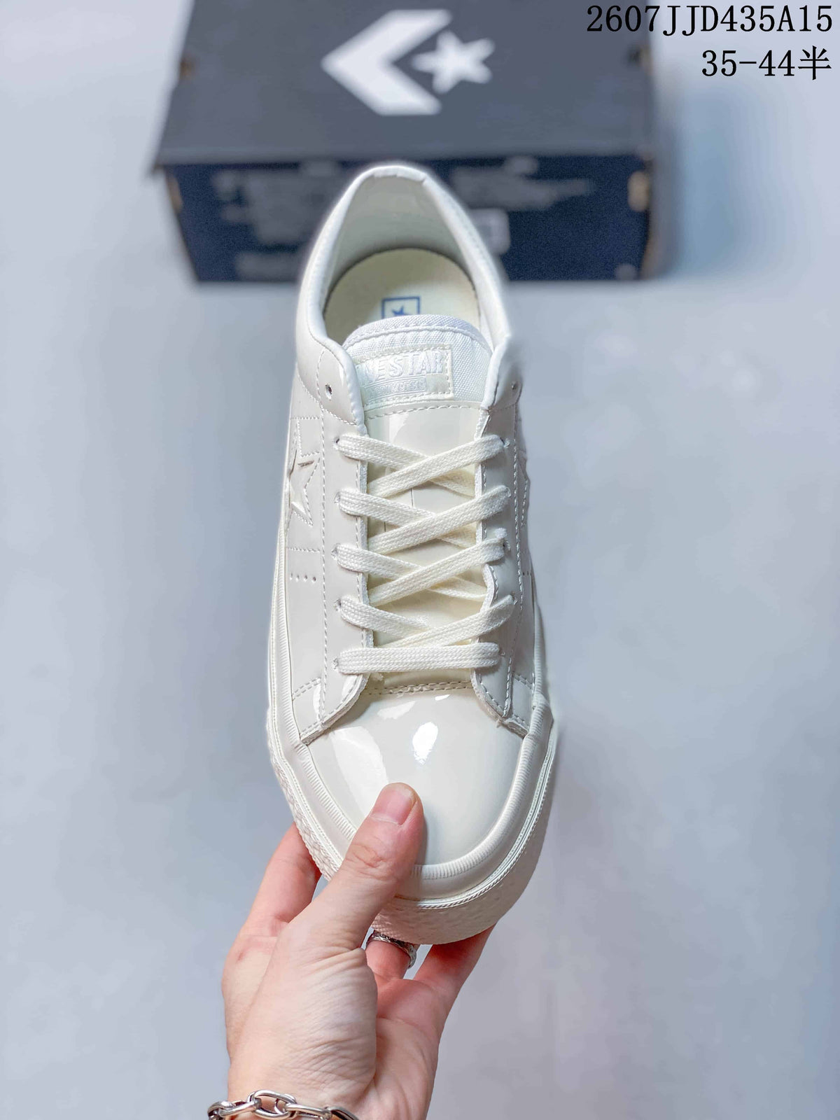 Converse One Star J Sneakers in White 07JJD435A1 - product image from the listing.