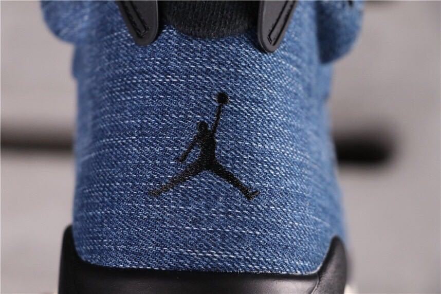 Air Jordan 6 Washed Denim Sneakers - product image from the listing.