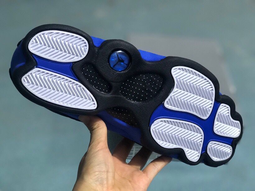 Jordan 13 Retro Sneakers Black/Royal in Blue - product image from the listing.