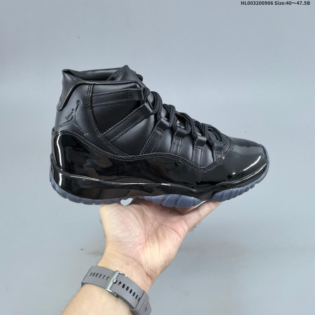 Jordan 11 High CDG Sneakers in Black - product image from the listing.