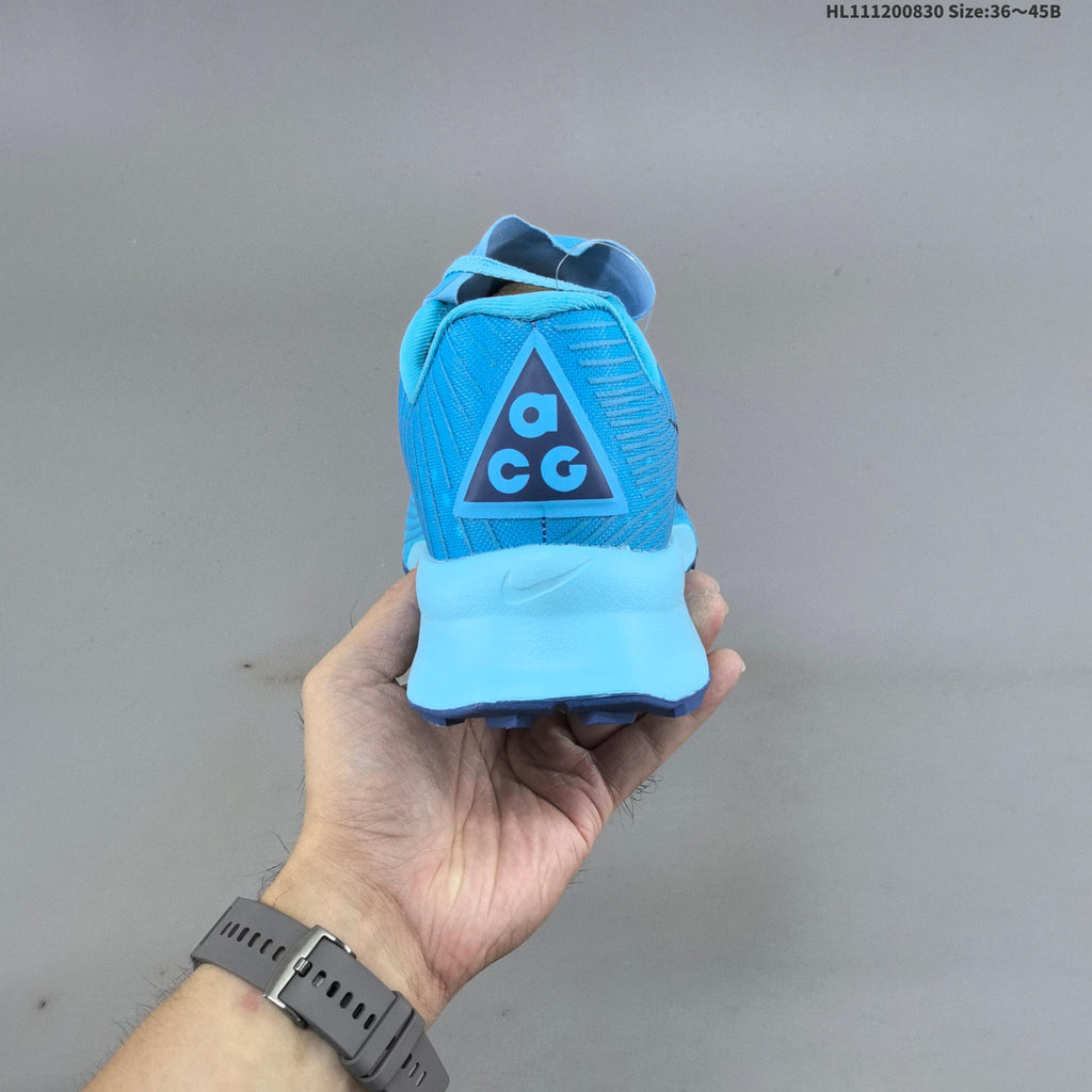 Nike ACG Ultrafly Trail Running Shoes HF5668-400 in Blue - product image from the listing.