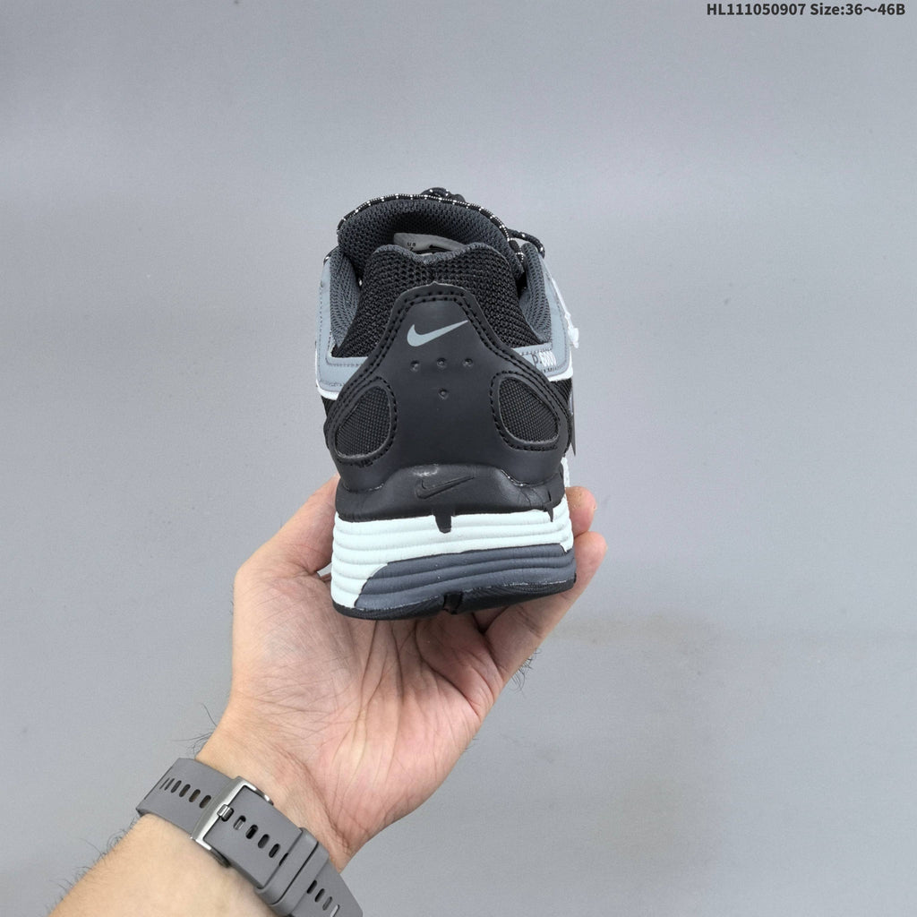 Nike P-6000 Black, White & Grey Retro Trainers - product image from the listing.