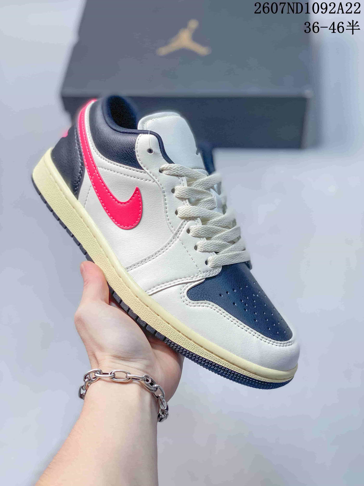 Air Jordan 1 Low Sneakers, Multicolor Options - product image from the listing.