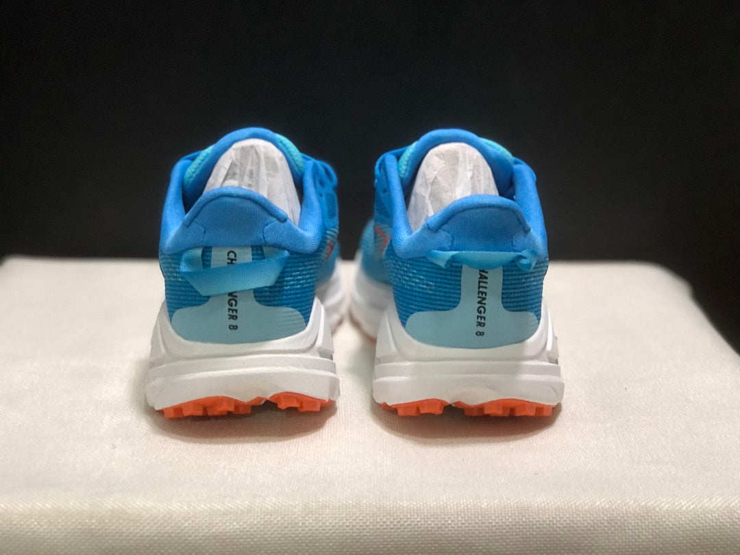 HOKA Challenger 8 Trail Running Shoes, in Blue - product image from the listing.