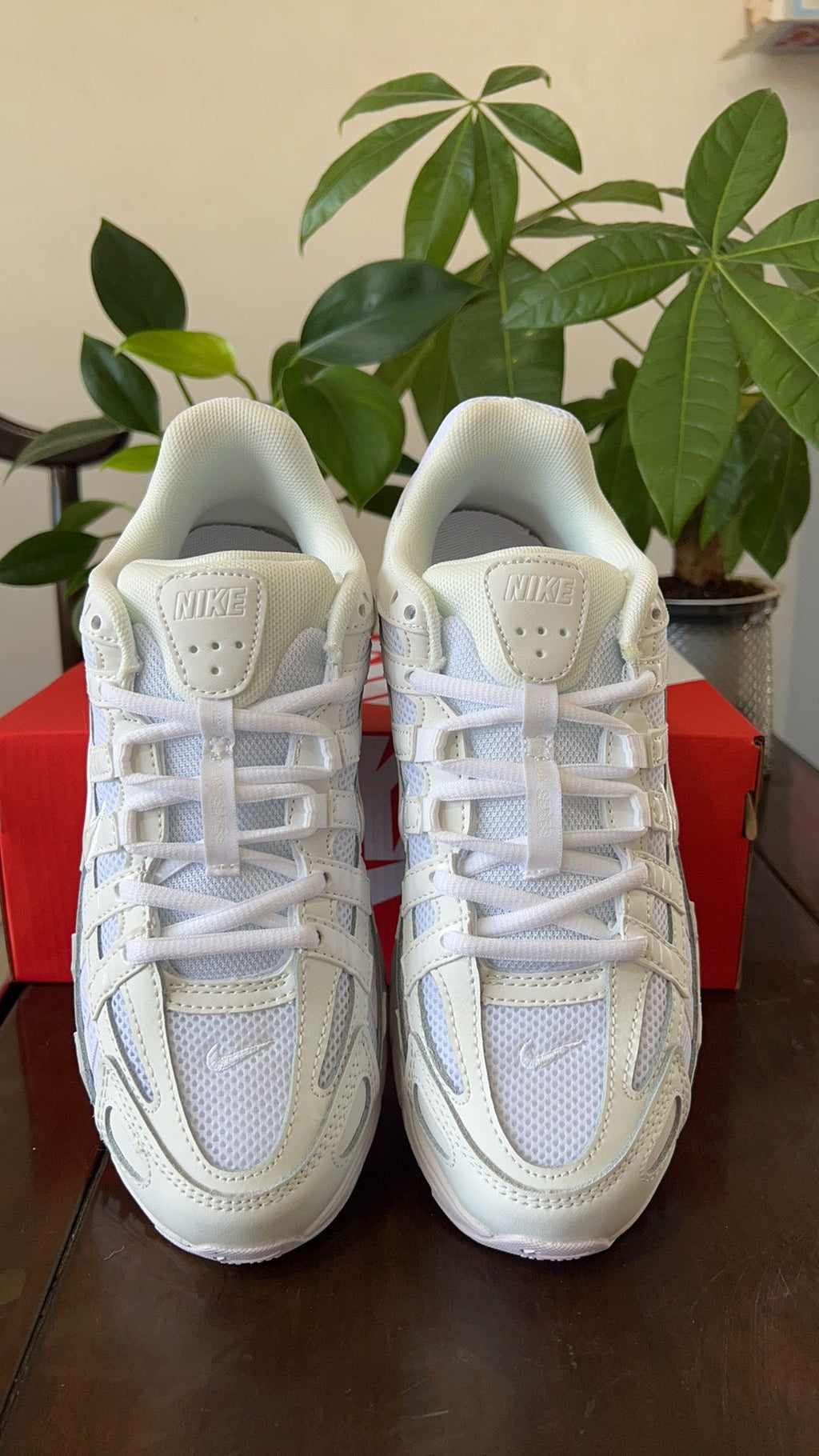 Nike P-6000 Sneakers in White CD6404-100 - product image from the listing.