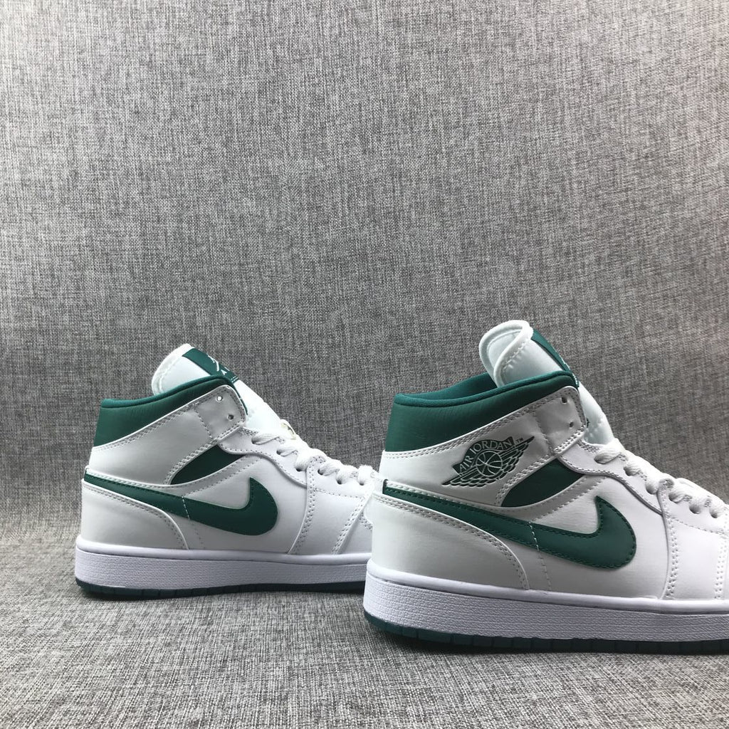 Air Jordan 1 Mid SE GC Mystic Sneakers in Green CD6759-103 - product image from the listing.