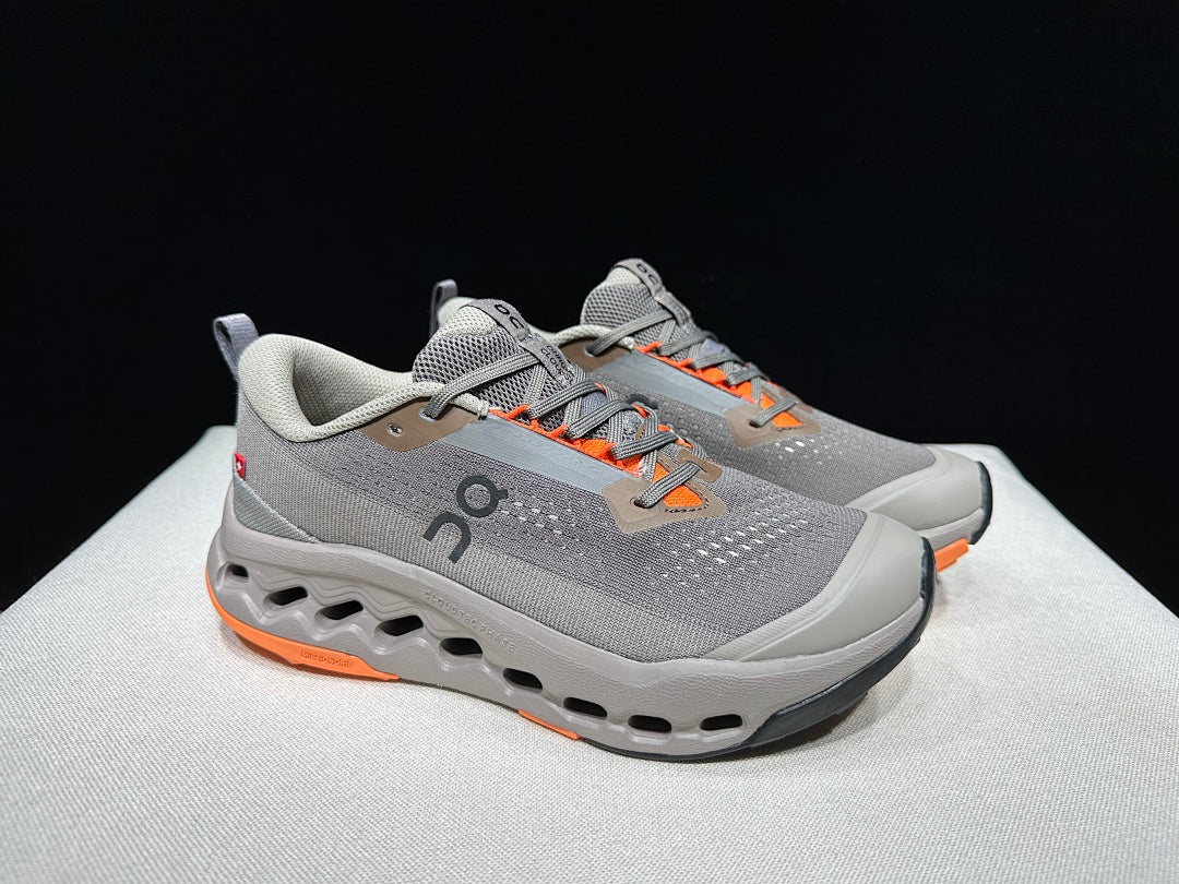On Cloudsurfer Trail 2 Trail Running Shoes in Gray - product image from the listing.