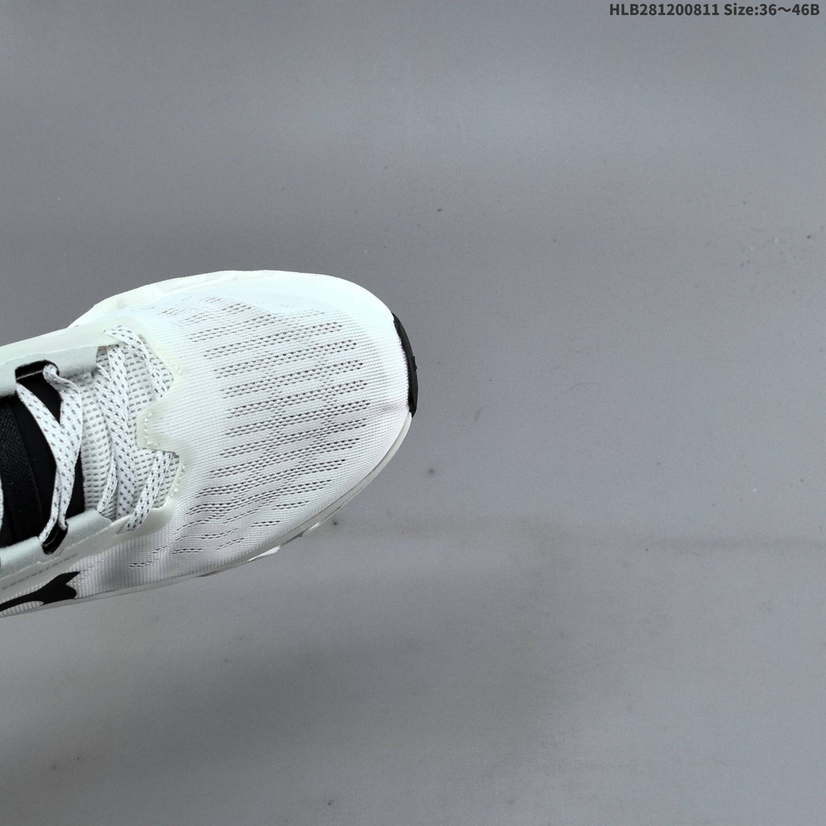 On Cloudmonster 3 Running Shoes in White Black - product image from the listing.