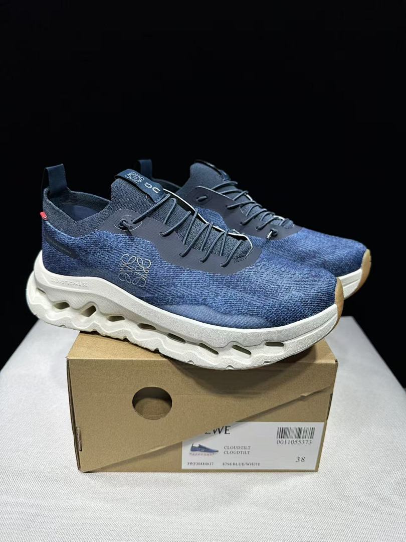 Denim Blue On x LOEWE Cloudtilt Sneakers - product image from the listing.