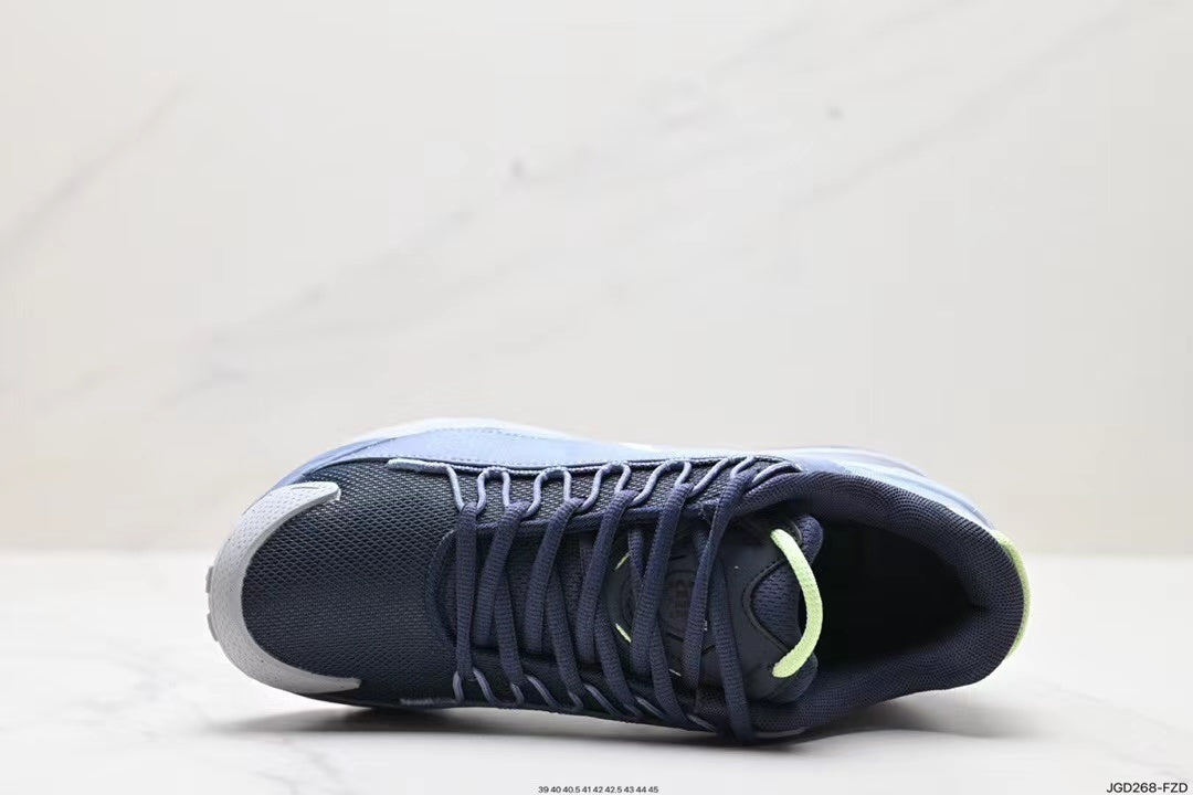 Nike Air Max Scorpion Sneakers in Blue, in White and Gray - product image from the listing.