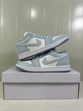 Air Jordan 1 Low Blue White DC0774-164 - product image from the listing.