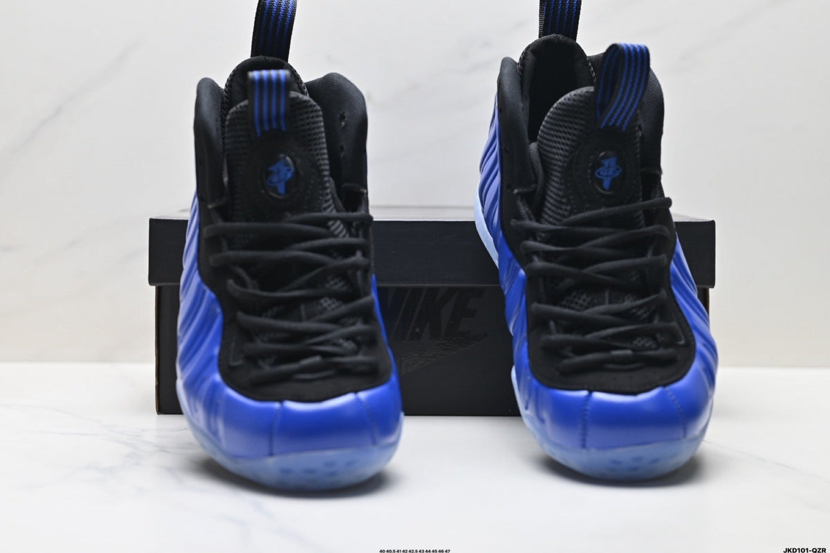 Nike Air Foamposite One Penny Hardaway Sneakers in Black Blue - product image from the listing.