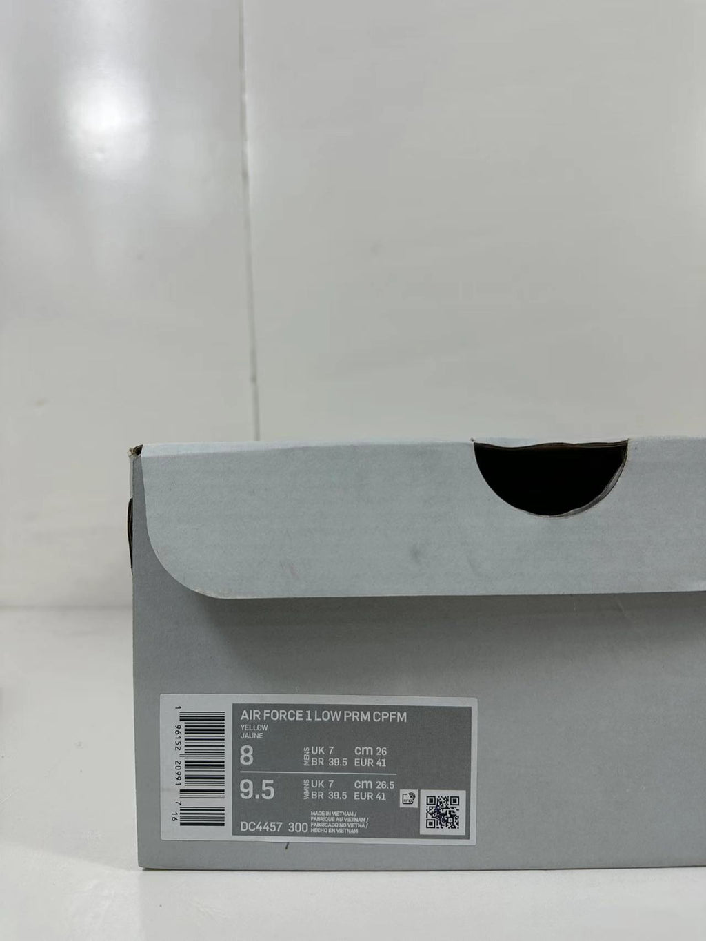CPFM x Nike Air Force 1 Low in Green DC4457-300 - product image from the listing.