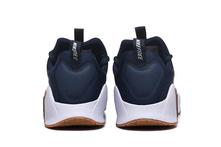 Nike Free Run Running Shoes in Navy Blue - product image from the listing.