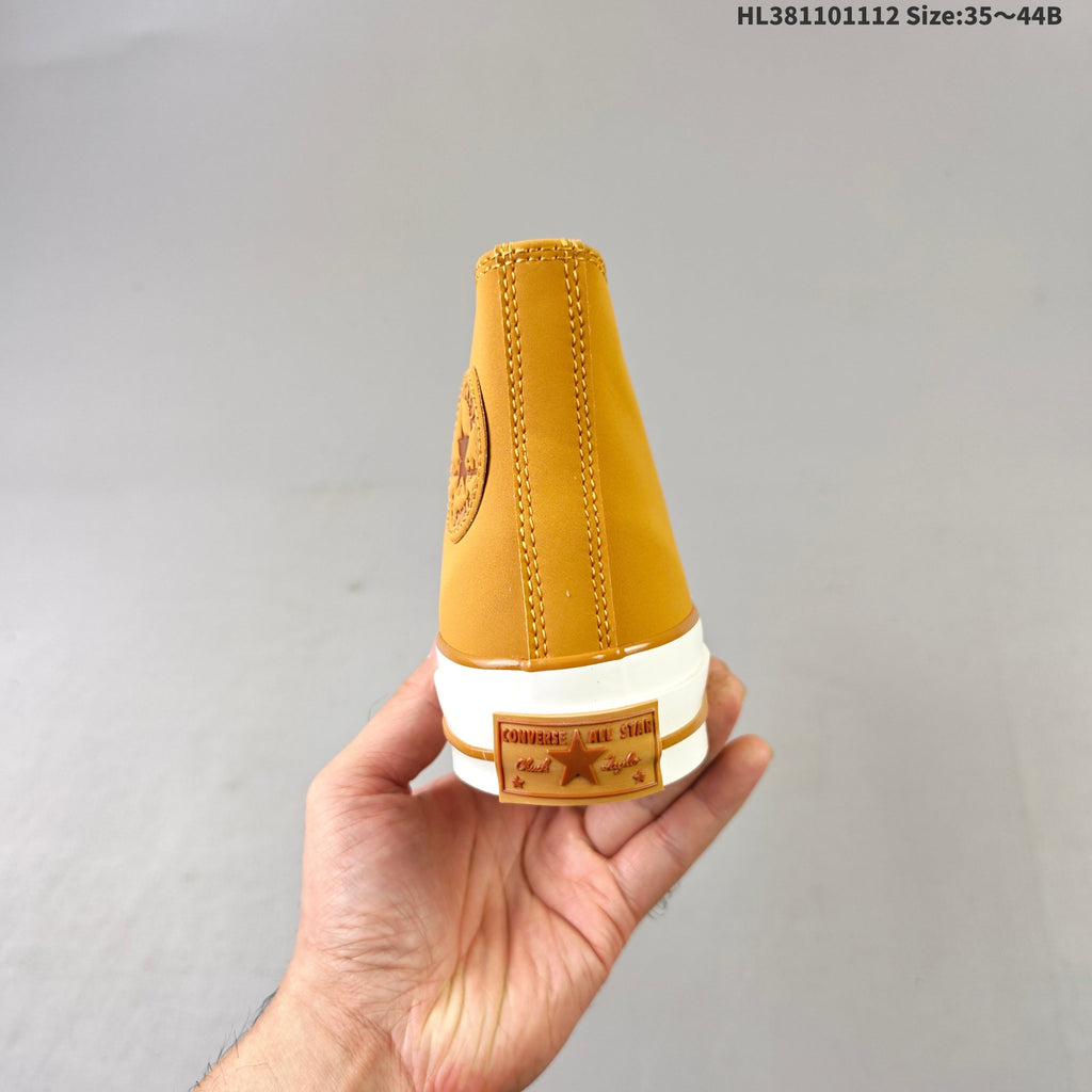 Converse Chuck 70 High Top Trainers in Mustard - product image from the listing.