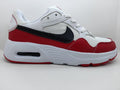Nike Air Max 90 Sneakers in White Red Black - product image from the listing.