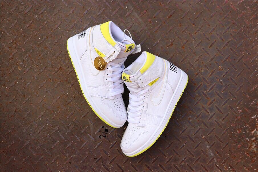 Nike Air Jordan 1 First Class Flight High-Cut Sneakers - product image from the listing.