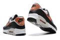 Nike Air Max 90 Sneakers in White Black Orange - product image from the listing.