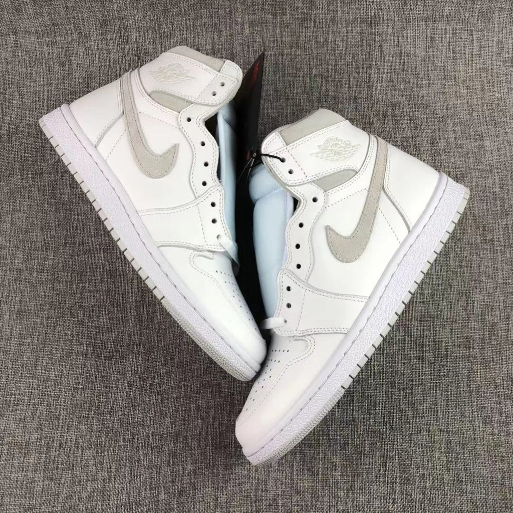 Air Jordan 1 High '85 Neutral Grey Sneakers BQ4422-100 - product image from the listing.