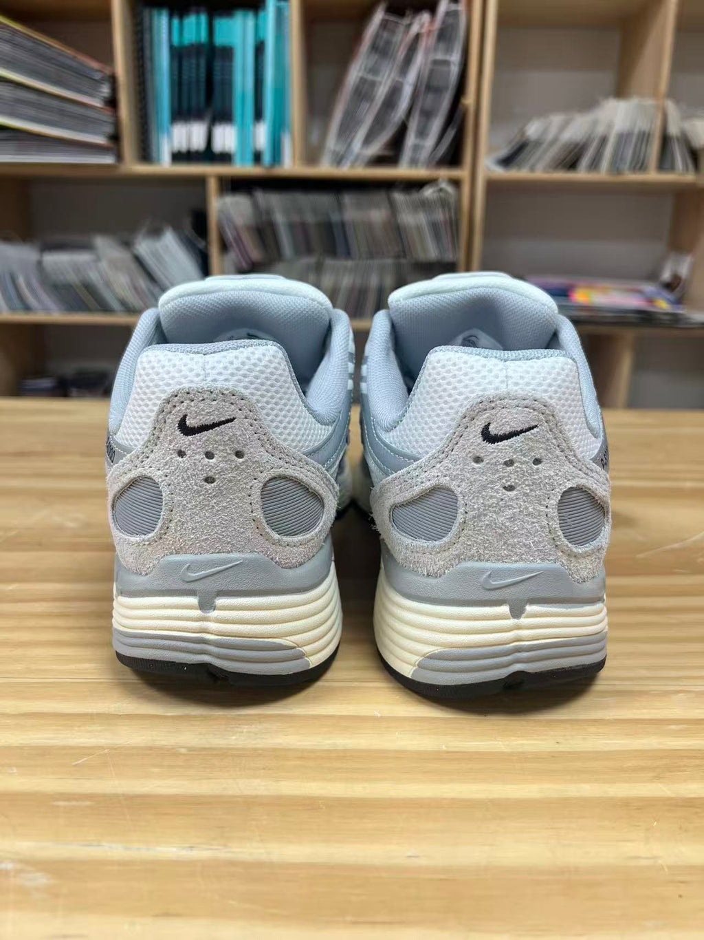 White and Grey Nike P-6000 Sneakers IU7549-072 - product image from the listing.