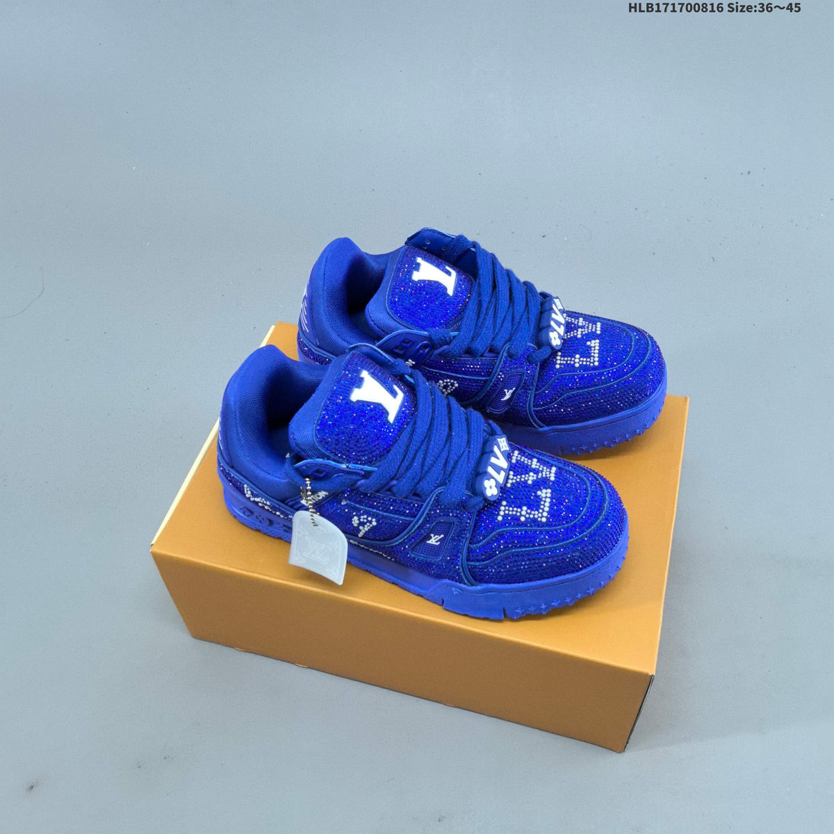 Louis Vuitton Archlight Crystal-Embellished Trainers - product image from the listing.