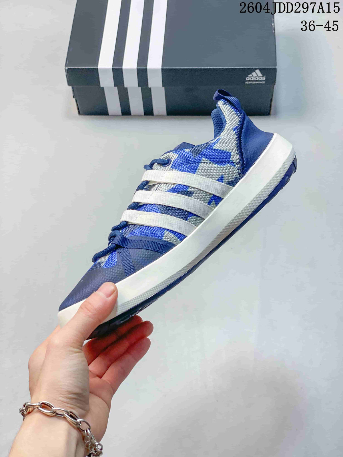 adidas Terrex CC Boat Blue White Water Footwear 2604JDD297A15 - product image from the listing.