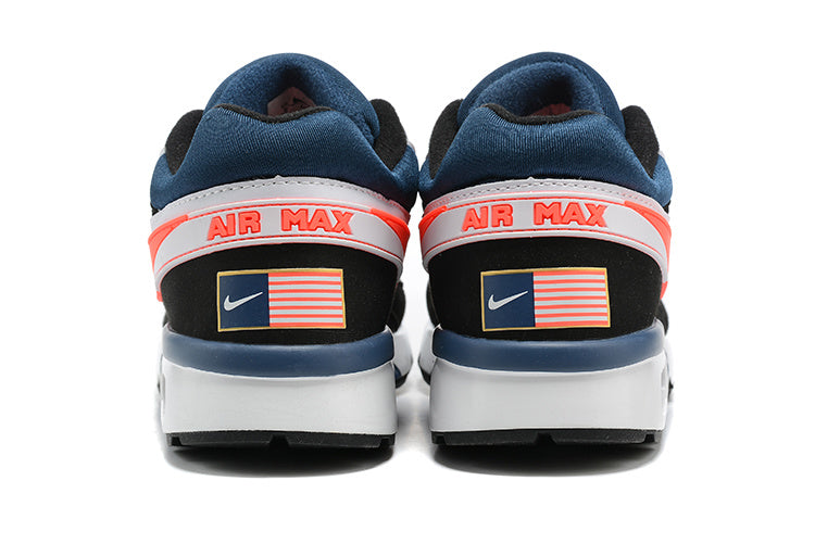 Nike Air Max BW Sneakers in Navy Black Coral - product image from the listing.
