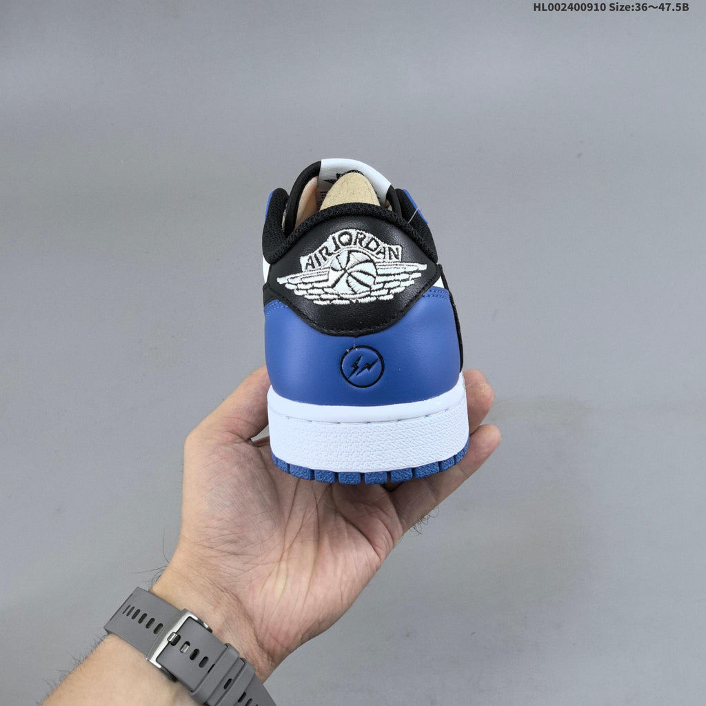 Nike Air Jordan 1 Low OG SP Travis Scott Fragment in Blue - product image from the listing.