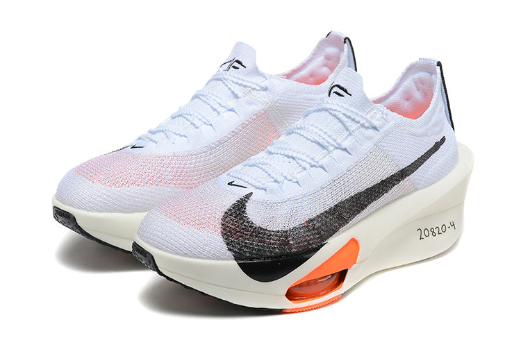 Nike Zoom Fly 5 Running Shoes in Phantom White Orange - product image from the listing.