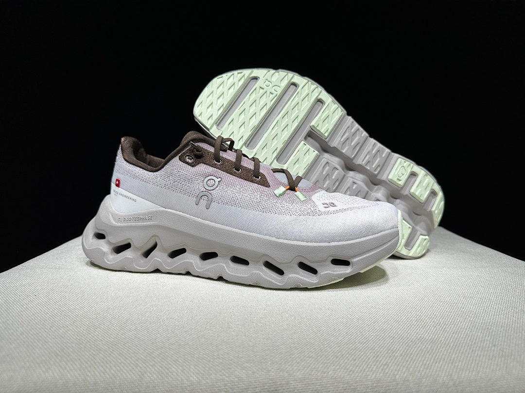 On Cloudtilt Sneakers in Blush in Pink and Pearl White - product image from the listing.