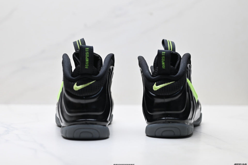 Nike Air Foamposite One Penny Hardaway Sneakers in Black Volt - product image from the listing.